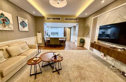 Apartment - 1 Bedroom - 1 Bathroom for rent in Lusail Marina Heights - Marina District - Lusail