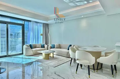 Apartment - 1 Bedroom - 2 Bathrooms for rent in Lusail Marina Heights - Marina District - Lusail