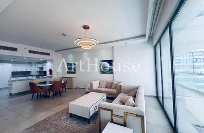 Apartment - 1 - 2 for rent in Lusail Marina Heights - Marina District - Lusail