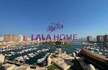 Apartment - 3 Bedrooms - 5 Bathrooms for rent in West Porto Drive - Porto Arabia - The Pearl Island - Doha
