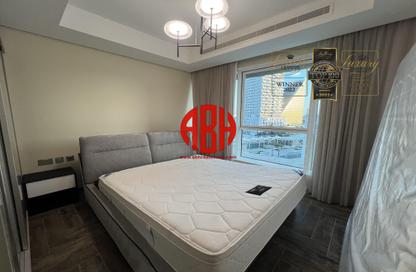 Apartment - 1 Bedroom - 1 Bathroom for rent in Lusail Marina Heights - Marina District - Lusail