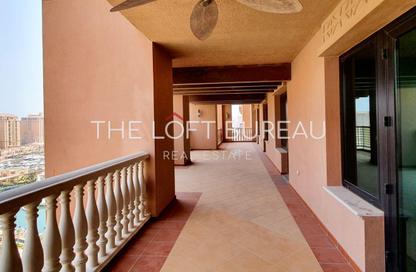 Apartment - 4 - 5 for rent in East Porto Drive - Porto Arabia - The Pearl Island - Doha
