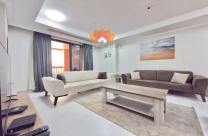 Apartment - 1 Bedroom - 2 Bathrooms for rent in One Porto Arabia - Porto Arabia - The Pearl Island - Doha