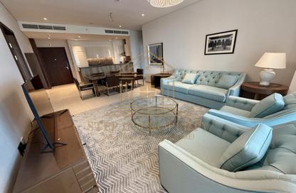 Apartment - 3 - 4 for rent in Lusail Marina Heights - Marina District - Lusail