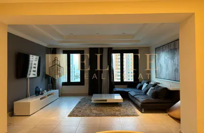 Apartment - 1 Bedroom - 2 Bathrooms for rent in West Porto Drive - Porto Arabia - The Pearl Island - Doha