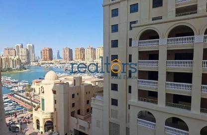 Apartment - 1 Bedroom - 2 Bathrooms for rent in Tower 24 - Porto Arabia - The Pearl Island - Doha Apartment - 1 Bedroom - 2 Bathrooms for rent in Tower 24 - Porto Arabia - The Pearl Island - Doha