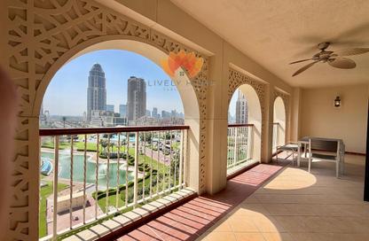 Apartment - 1 Bedroom - 2 Bathrooms for rent in Two Porto Arabia - Porto Arabia - The Pearl Island - Doha