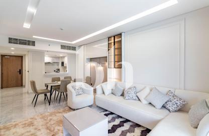 Apartment - 2 Bedrooms - 4 Bathrooms for rent in Lusail Marina Heights - Marina District - Lusail
