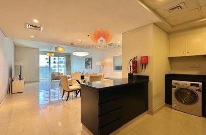 Apartment - 2 Bedrooms - 3 Bathrooms for rent in Lusail Marina Heights - Marina District - Lusail