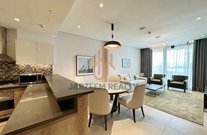 Apartment - 1 Bedroom - 1 Bathroom for rent in Lusail Residence - Marina District - Lusail