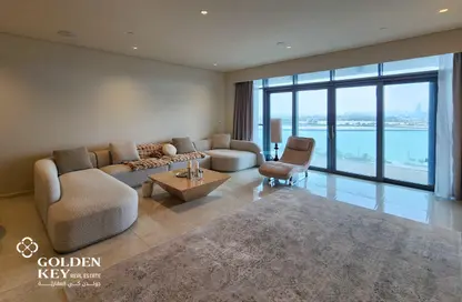 Apartment - 3 Bedrooms - 5 Bathrooms for rent in Seef Lusail Tower 1 - Seef Lusail - Lusail City - Lusail