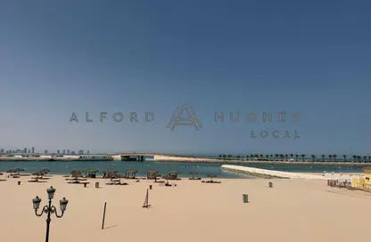 Apartment - 2 Bedrooms - 3 Bathrooms for rent in Waterfront Townhouses - Qanat Quartier - The Pearl Island - Doha