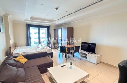 Apartment - Studio - 1 Bathroom for rent in West Porto Drive - Porto Arabia - The Pearl Island - Doha Apartment - Studio - 1 Bathroom for rent in West Porto Drive - Porto Arabia - The Pearl Island - Doha