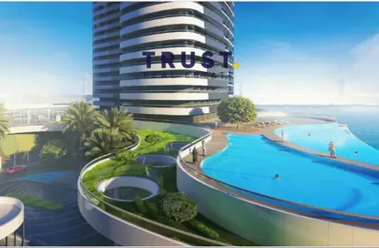 Apartment - 1 Bedroom - 2 Bathrooms for sale in La Mer Tower - The Waterfront - Lusail