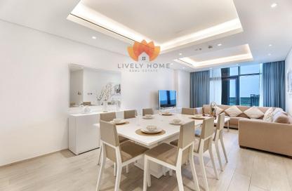Apartment - 3 Bedrooms - 3 Bathrooms for rent in Artan Residence Apartments Fox Hills 150 - Fox Hills - Lusail