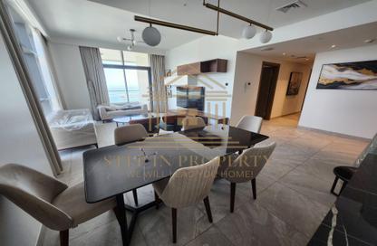 Apartment - 2 Bedrooms - 4 Bathrooms for rent in Lusail Marina Heights - Marina District - Lusail