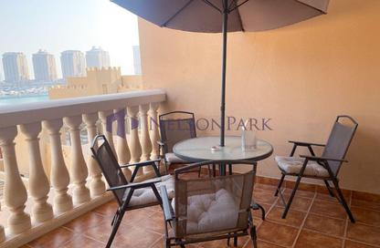 Apartment - 2 Bedrooms - 3 Bathrooms for rent in East Porto Drive - Porto Arabia - The Pearl Island - Doha