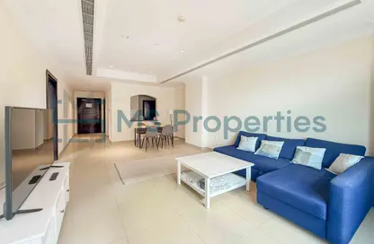 Apartment - 1 Bedroom - 2 Bathrooms for rent in West Porto Drive - Porto Arabia - The Pearl Island - Doha Apartment - 1 Bedroom - 2 Bathrooms for rent in West Porto Drive - Porto Arabia - The Pearl Island - Doha