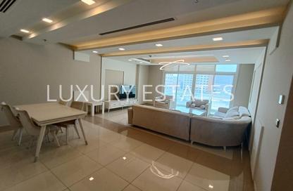 Apartment - 2 Bedrooms - 3 Bathrooms for rent in Rivan Building - Al Erkyah City - Lusail