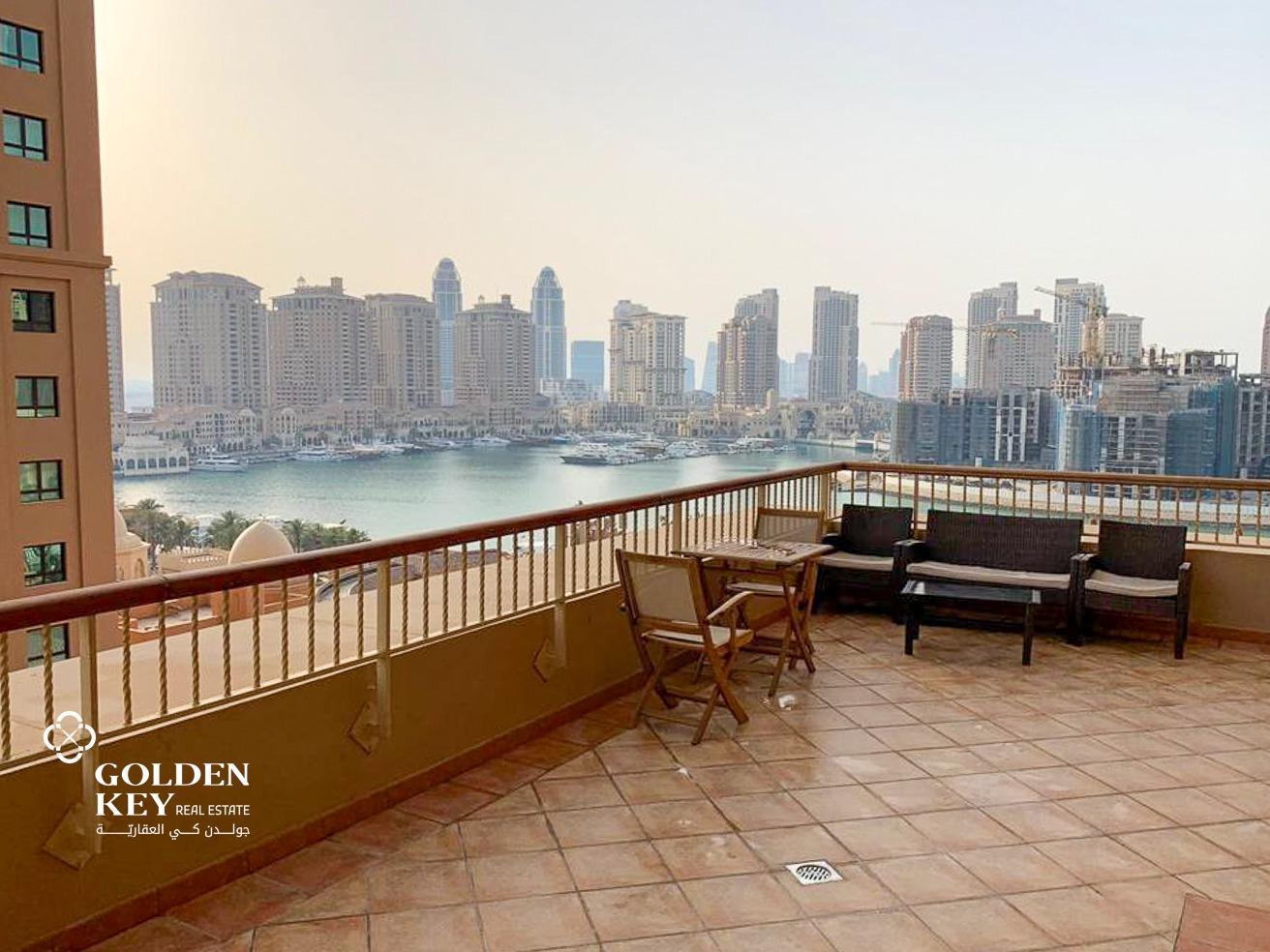 Sea View | Furnished 1BR with Large Terrace