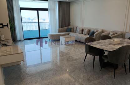 Apartment - 2 Bedrooms - 3 Bathrooms for rent in Lusail Marina Heights - Marina District - Lusail