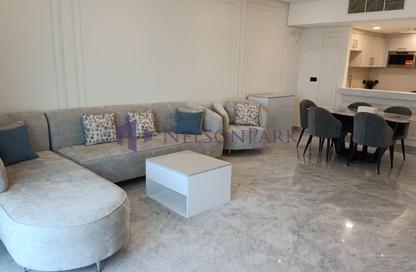 Apartment - 2 Bedrooms - 3 Bathrooms for rent in Lusail Marina Heights - Marina District - Lusail