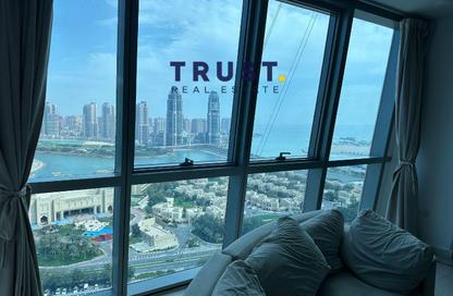 Apartment - 2 Bedrooms - 3 Bathrooms for rent in Zig Zag Tower B - Zig Zag Towers - West Bay - Doha