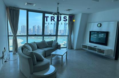 Apartment - 2 Bedrooms - 3 Bathrooms for rent in Zig Zag Tower B - Zig Zag Towers - West Bay - Doha