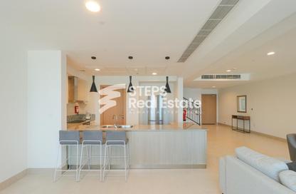 Penthouse - 3 Bedrooms - 4 Bathrooms for rent in Viva West - Viva Bahriyah - The Pearl Island - Doha Penthouse - 3 Bedrooms - 4 Bathrooms for rent in Viva West - Viva Bahriyah - The Pearl Island - Doha