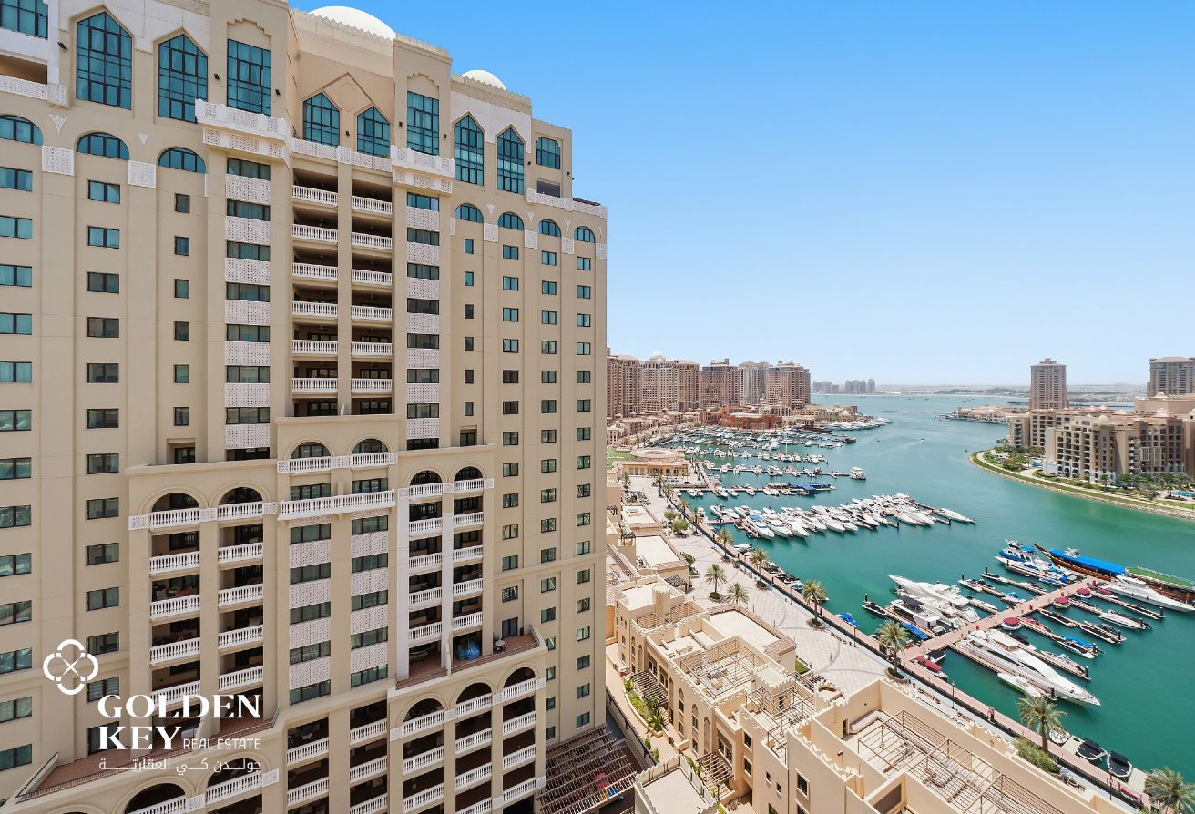 Spacious Layout| Semi-Furnished 1BR | Porto Arabia