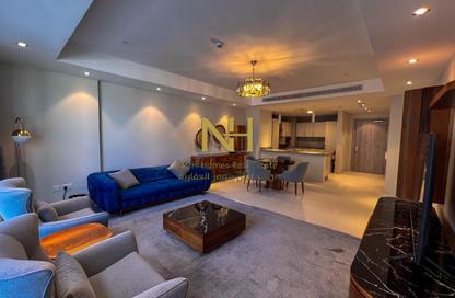 Apartment - 1 Bedroom - 1 Bathroom for rent in Lusail Residence - Marina District - Lusail
