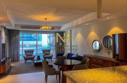 Apartment - 1 Bedroom - 1 Bathroom for rent in Lusail Residence - Marina District - Lusail