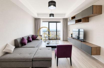 Apartment - 1 Bedroom - 2 Bathrooms for rent in The Waterfront - Lusail Apartment - 1 Bedroom - 2 Bathrooms for rent in The Waterfront - Lusail