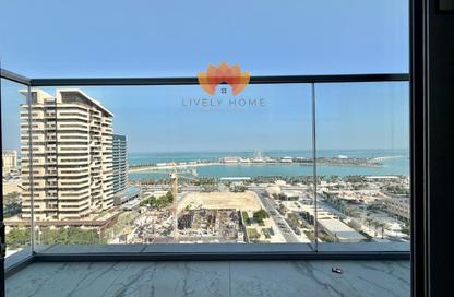 Apartment - 2 Bedrooms - 3 Bathrooms for rent in Lusail Marina Heights - Marina District - Lusail