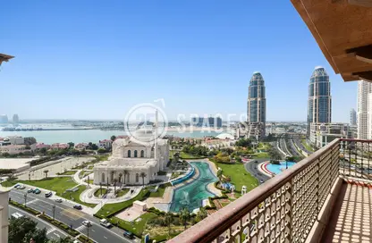 Apartment - 2 Bedrooms - 3 Bathrooms for rent in West Porto Drive - Porto Arabia - The Pearl Island - Doha