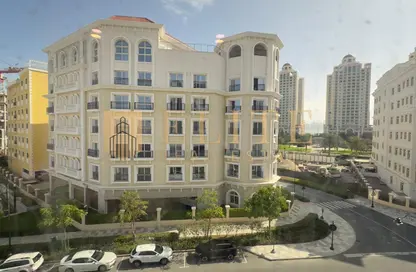 Apartment - 1 Bedroom - 2 Bathrooms for rent in East Porto Drive - Porto Arabia - The Pearl Island - Doha