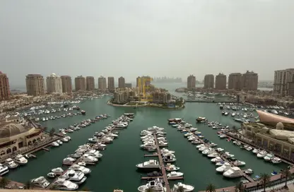 Apartment - 2 Bedrooms - 3 Bathrooms for rent in East Porto Drive - Porto Arabia - The Pearl Island - Doha