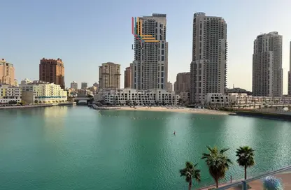 Apartment - 1 Bedroom - 2 Bathrooms for rent in Crystal Residence - Gewan Island - The Pearl Island - Doha