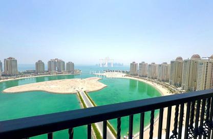 Apartment - Studio - 1 Bathroom for rent in Viva West - Viva Bahriyah - The Pearl Island - Doha