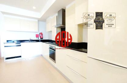 Apartment - 1 Bedroom - 2 Bathrooms for rent in Lusail Marina Heights - Marina District - Lusail