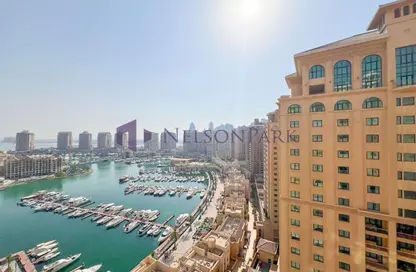 Apartment - 2 Bedrooms - 3 Bathrooms for sale in East Porto Drive - Porto Arabia - The Pearl Island - Doha