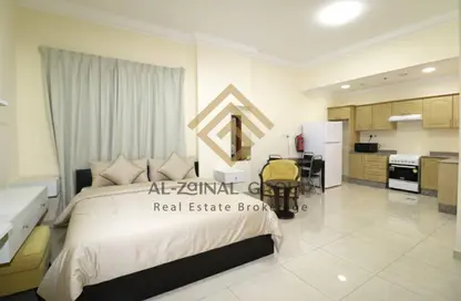Apartment - Studio - 1 Bathroom for rent in Al Sadd Road - Al Sadd - Doha