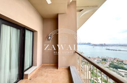 Apartment - 2 Bedrooms - 3 Bathrooms for rent in West Porto Drive - Porto Arabia - The Pearl Island - Doha