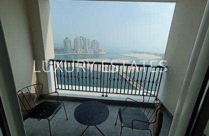Apartment - 1 Bedroom - 2 Bathrooms for rent in Viva West - Viva Bahriyah - The Pearl Island - Doha Apartment - 1 Bedroom - 2 Bathrooms for rent in Viva West - Viva Bahriyah - The Pearl Island - Doha