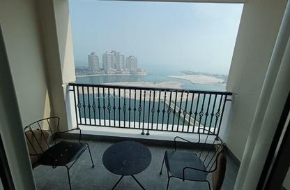 Apartment - 1 Bedroom - 2 Bathrooms for rent in Viva West - Viva Bahriyah - The Pearl Island - Doha Apartment - 1 Bedroom - 2 Bathrooms for rent in Viva West - Viva Bahriyah - The Pearl Island - Doha