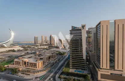 Apartment - 2 Bedrooms - 3 Bathrooms for rent in Lusail Marina Heights - Marina District - Lusail