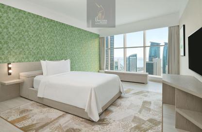 Hotel Apartments - 1 Bedroom - 2 Bathrooms for rent in West Bay Tower - West Bay - West Bay - Doha Hotel Apartments - 1 Bedroom - 2 Bathrooms for rent in West Bay Tower - West Bay - West Bay - Doha