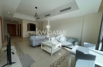 Apartment - 1 Bedroom - 2 Bathrooms for rent in Marina Gate - Porto Arabia - The Pearl Island - Doha