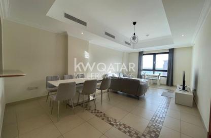 Apartment - 1 Bedroom - 2 Bathrooms for rent in Marina Gate - Porto Arabia - The Pearl Island - Doha