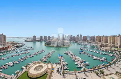 شقة - 3 غرف نوم - 4 حمامات للايجار في 22 تاور - بورتو أرابيا - جزيرة اللؤلؤة - الدوحة